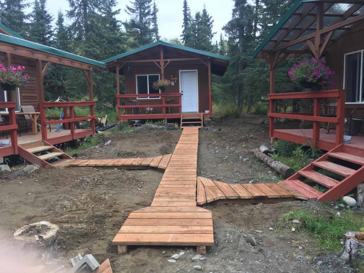Whispering Woods Ak Cabins Kasilof Dış mekan fotoğraf