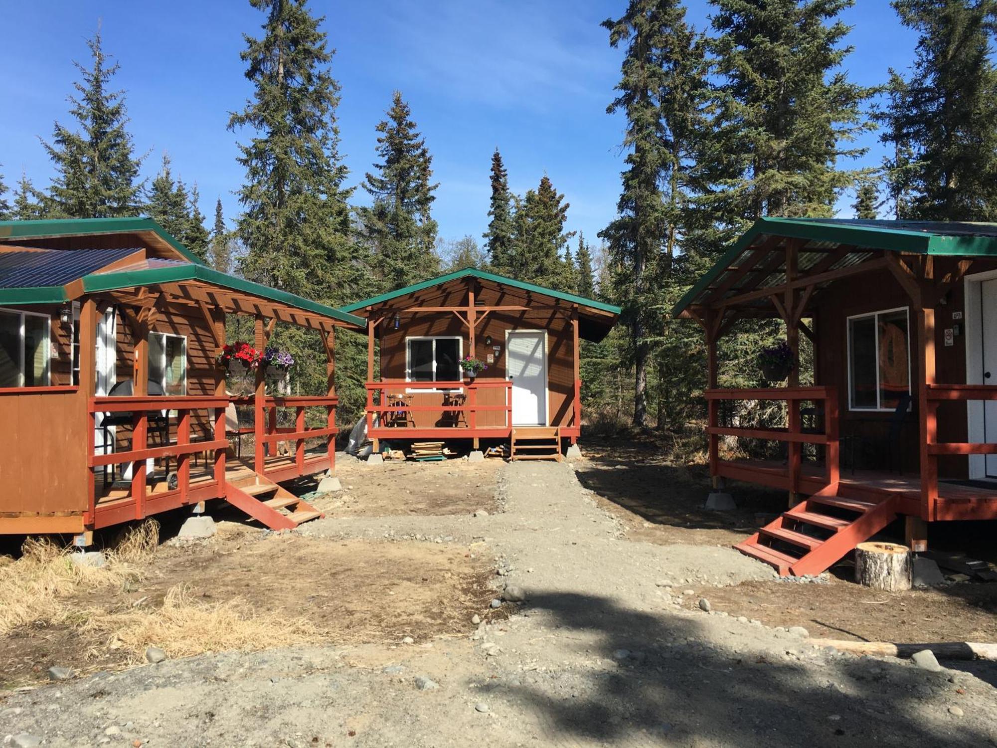 Whispering Woods Ak Cabins Kasilof Dış mekan fotoğraf